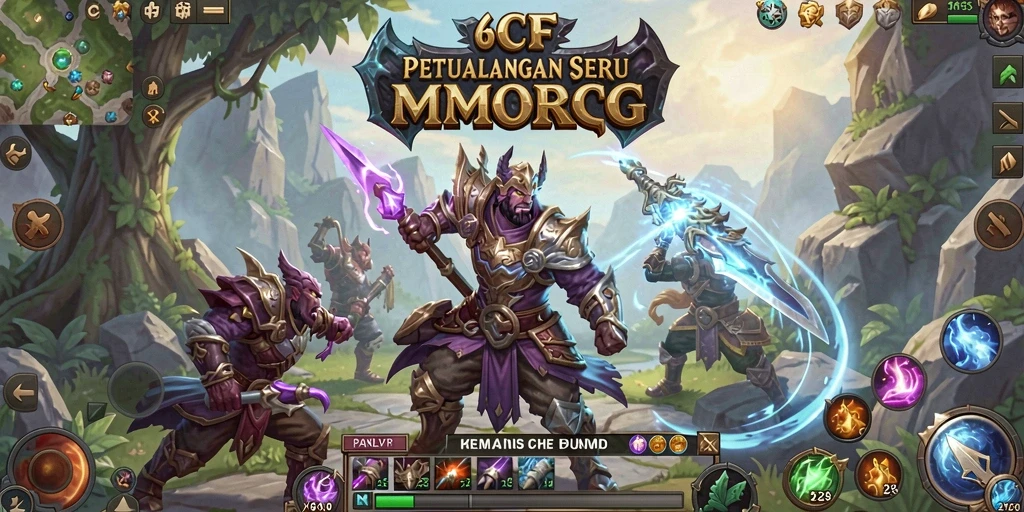 Gambaran gameplay yang mendalam dan beragam karakter di 6CF.