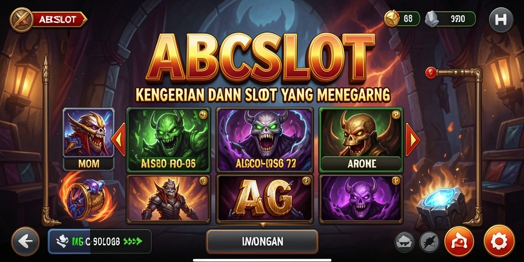 Tampilan gameplay horor yang mencekam dan mendebarkan.