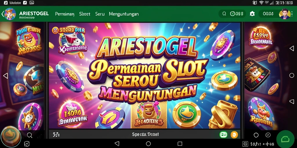 Tampilan menarik dari gameplay slot ARIESTOGEL yang mengasyikkan.