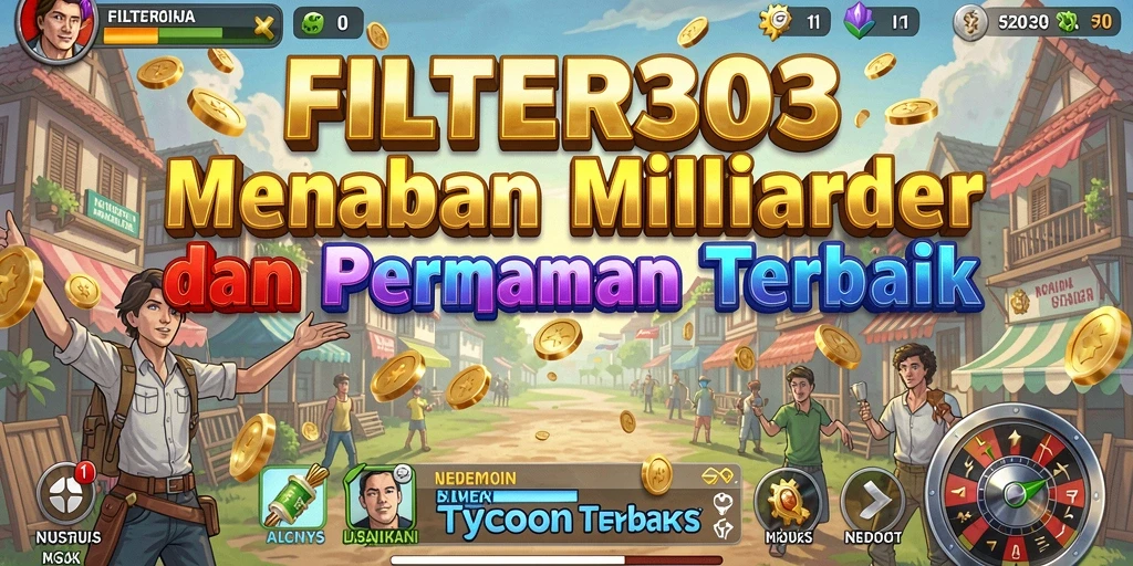 Tampilan menarik dari gameplay FILTER303 yang seru dan menantang.