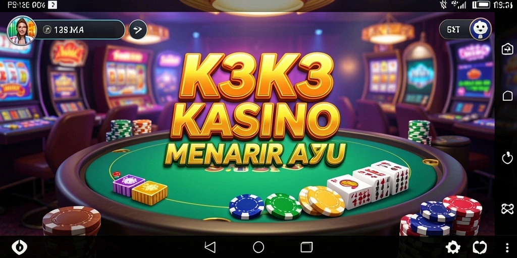 Screenshot gameplay K3K3 yang menampilkan keseruan permainan Kasino.