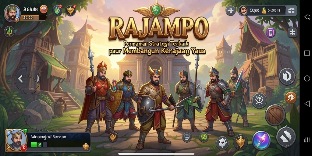 Tangkap momen seru dalam gameplay SLG RAJAMPO.