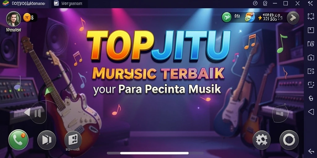 Tampilan gameplay interaktif mengasyikkan di TOPJITU.