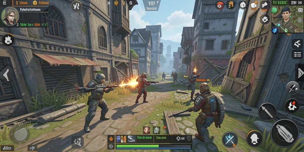 Tampilan menarik dari gameplay SLG V07 yang penuh strategi.